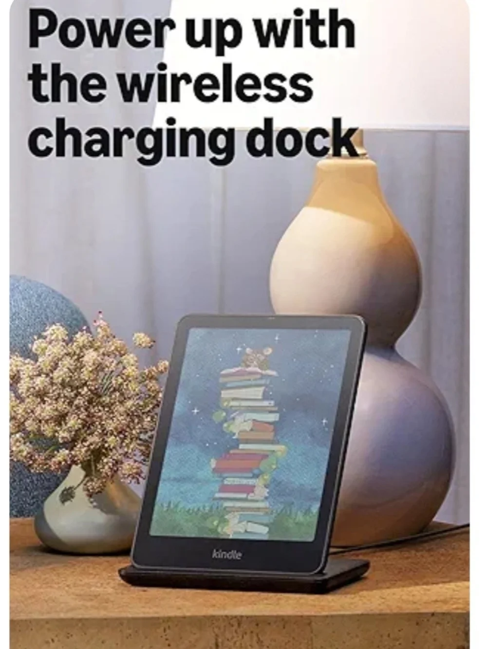 Kindle ColorSoft Signature Edition Black w/ Charging Dock and Magenta Case